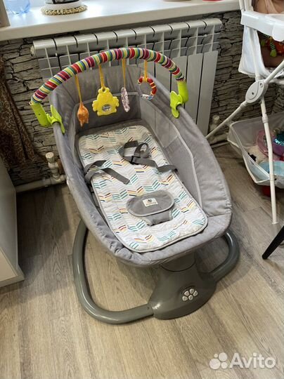 Электрокачеля шезлонг mastela