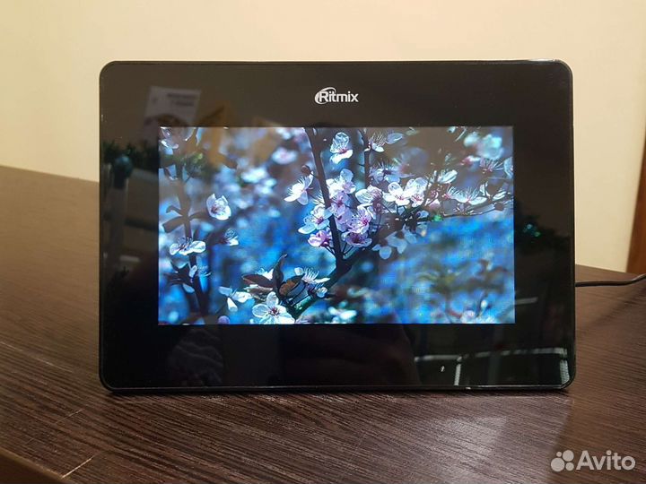 Цифровая фоторамка Ritmix RDF-703 слайд шоу видео