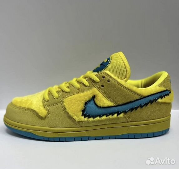 Nike SB Dunk Low Grateful Dead Bears Yellow