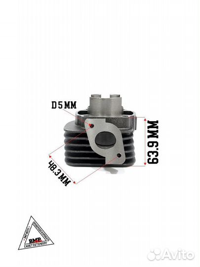 Цпг (поршневая) d47mm 1E40QMB (Stels QJ50) (62,5/6