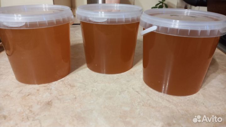 Мед. Цветочно- липовый, цена за 1 литр