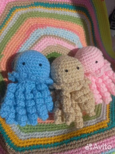 Веселые осьминожки