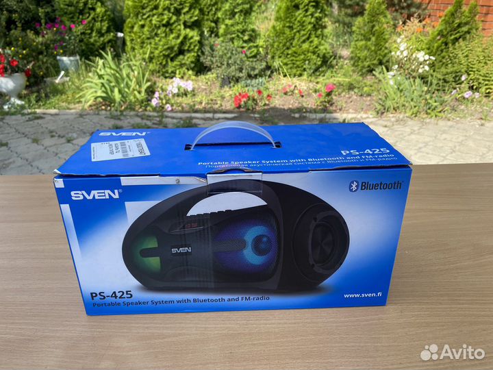 Bluetooth колонка Sven