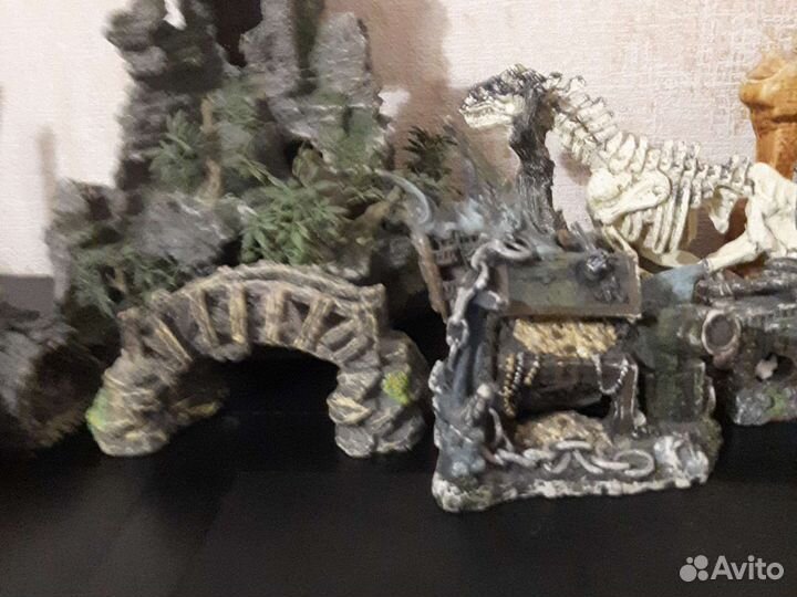 Гроты для аквариума