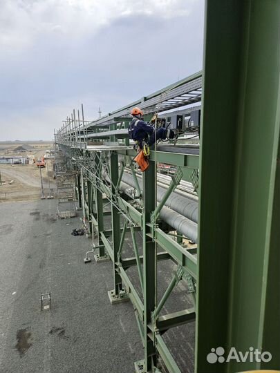 Промышленный альпинист,irata