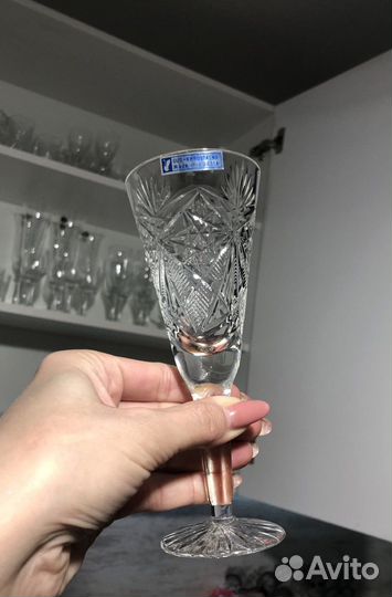 Фужеры хрустальные СССР