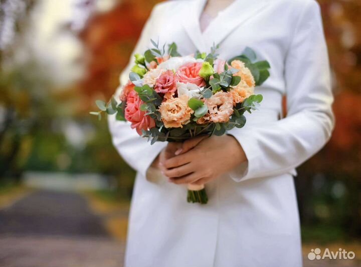 Свадебная флористика,букет невесты