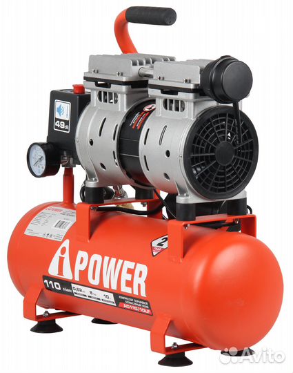 Компрессор безмасляный A-Ipower AC110/10LF