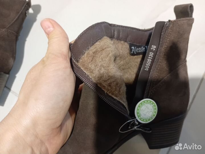 Полусапоги зимние натуралка 36 размер