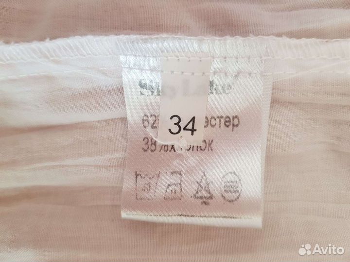 Рубашка белая для девочки