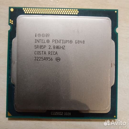Процессор intel pentium g840 2,8ghz
