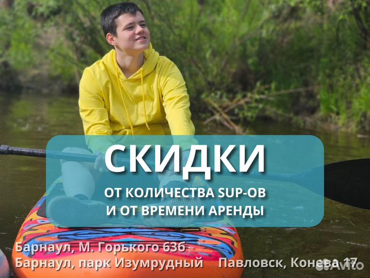 Прокат Sup Board (Сап Доска в аренду)