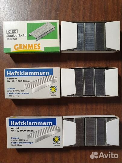 Скобы для степлера (№10)