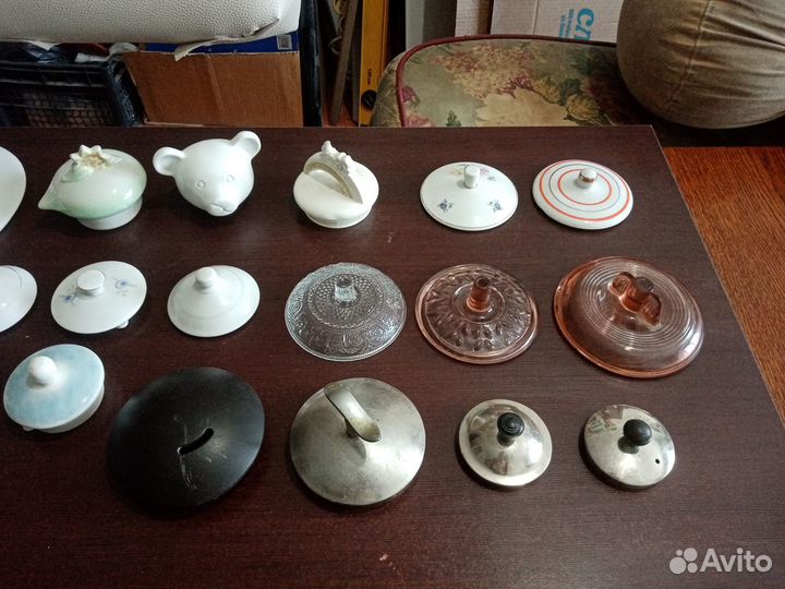 Крышки для чайников, сахарниц