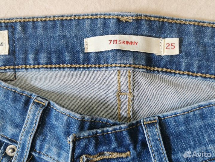 Джинсы levis 711 skinny