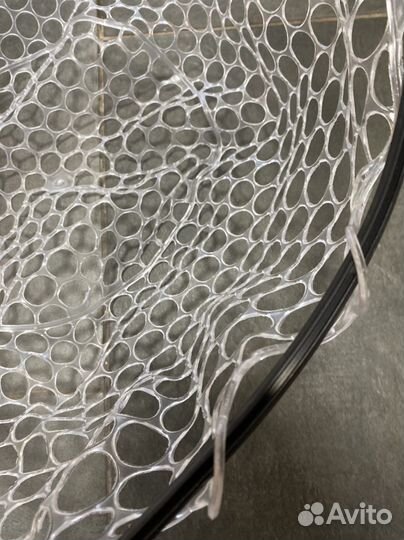 Подсачек силиконовый форелевый новый, 80см