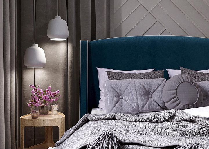 Кровати с мягким изголовьем и подъемным механизмом