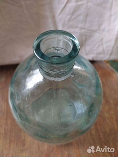 Бутыль Светлого стекла СССР,3-4 литра