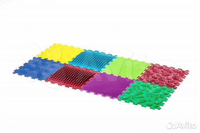 Пазлы для детей - массажный коврик