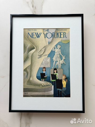 Обложка журнала The New Yorker 25 марта 1961