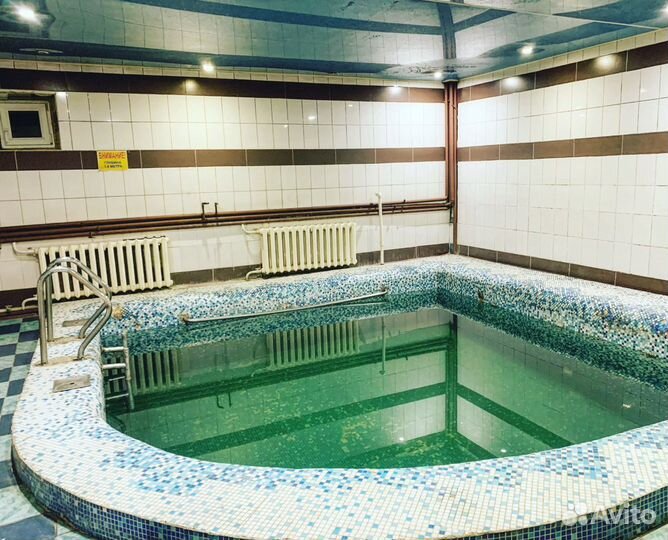 Сауна с бассейном