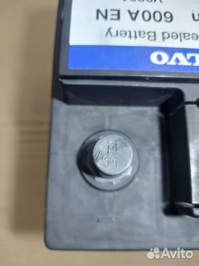 Аккумулятор volvo 70Ah/600A Б/У