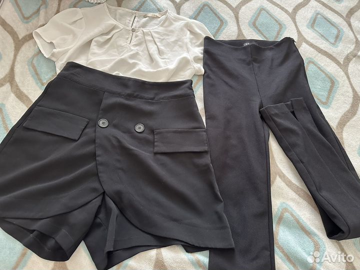 Штаны,юбка-шорт комплект