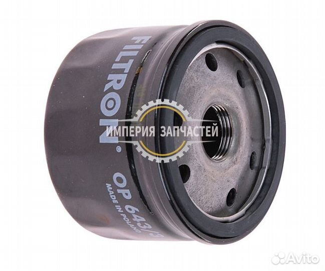 Фильтр масляный лада Largus renault Logan (04) nis