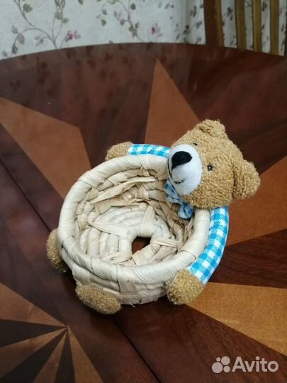 Конфетница плетеная