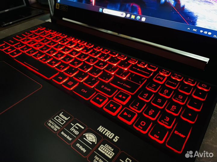 Acer Nitro i5-9300H/ GTX 1650/ 16GB/ SSD 512GB/IPS