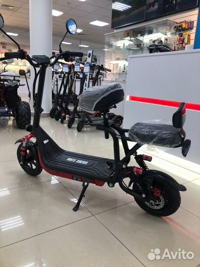 Электроскутер White Siberia Light 1200W