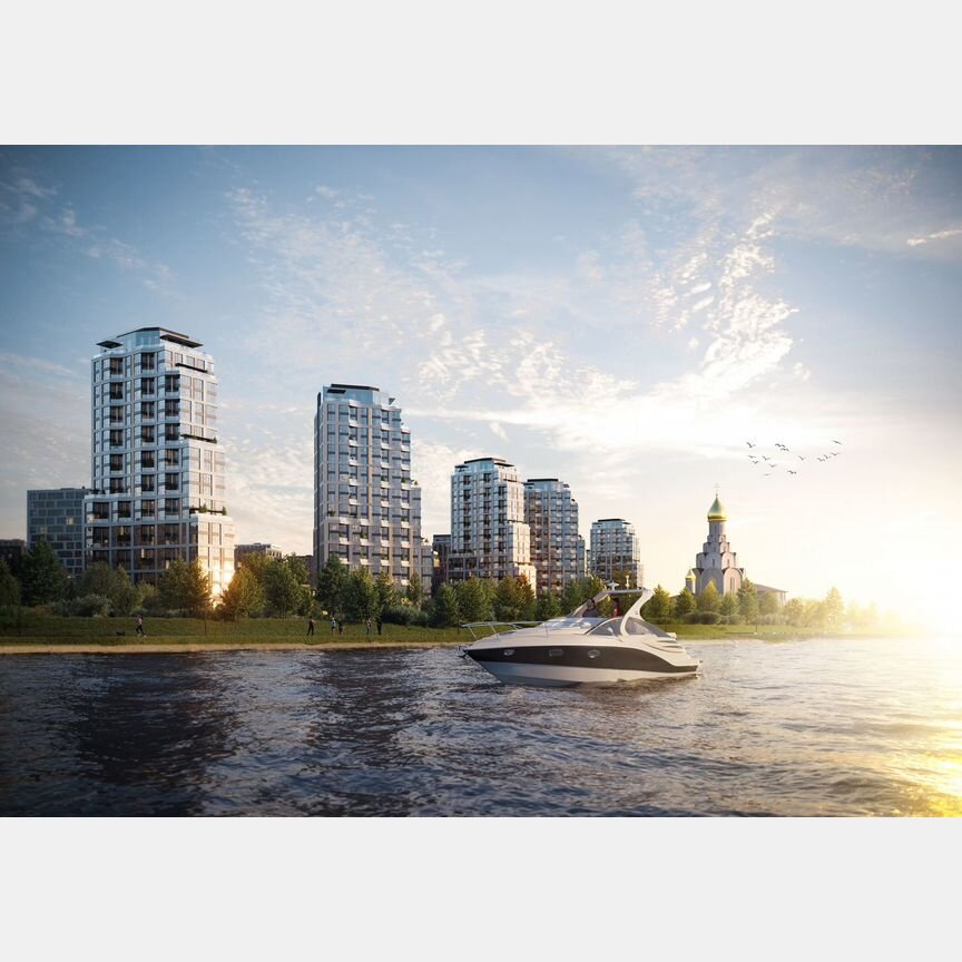 3-к. квартира, 85,9 м², 2/22 эт.