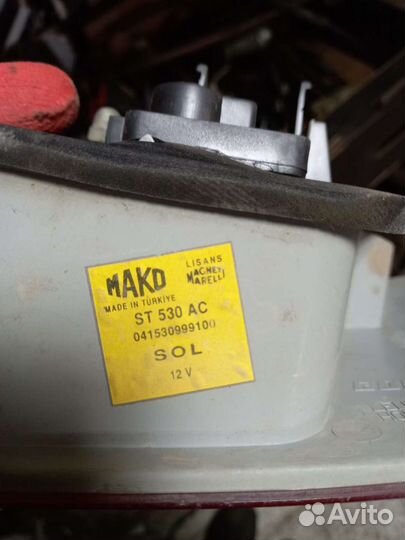 Задние фонари Fiat albea