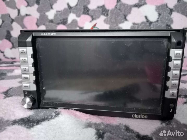 Магнитола clarion max 385vd