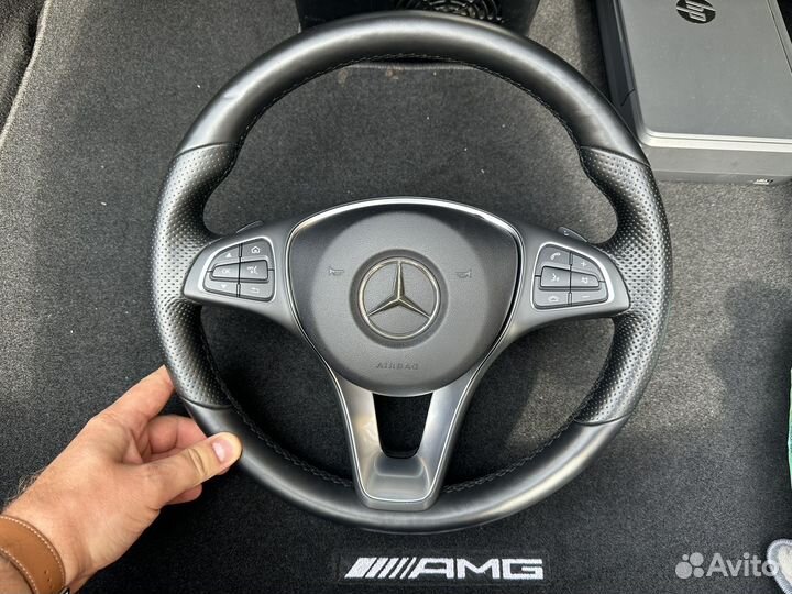 Руль Mercedes Benz C-class w205 сподогревом