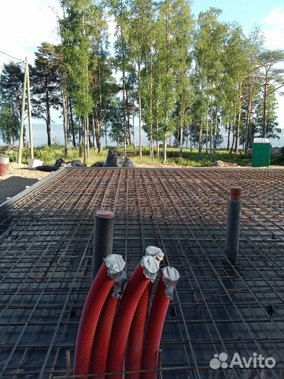 Монолитная плита фундамент под ключ