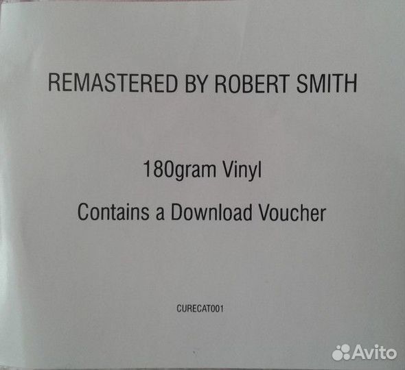 Виниловая пластинка The Cure, Seventeen Seconds (2