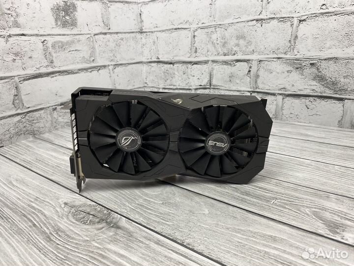 Видеокарта asus AMD Radeon RX 570 strix OC 4 gb