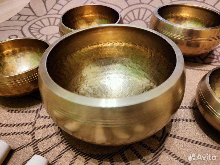 Поющие чаши, набор 5 штук