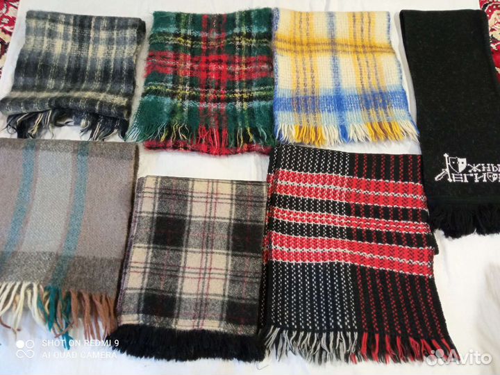 Шарфы мужские и женские