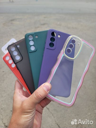 Чехол Samsung Silicone Cover на Galaxy S21 FE ориг