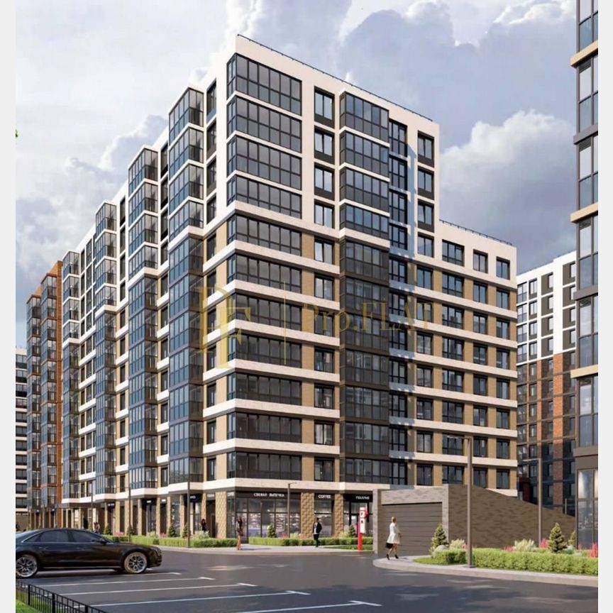 1-к. квартира, 37,4 м², 7/12 эт.