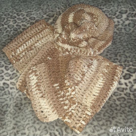 Берет + шарф