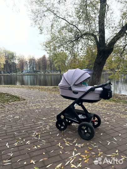 Коляска stokke trailz v6 lilac brushed