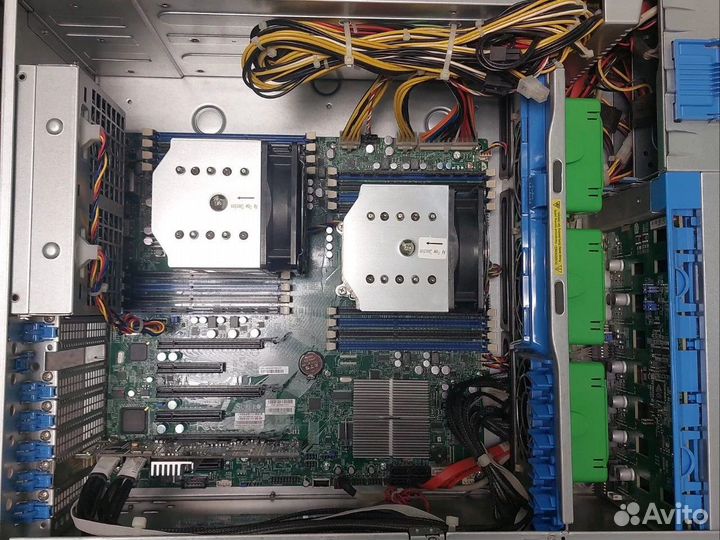 Сервер Supermicro(Xeon e5 2697v2*2,128gb)