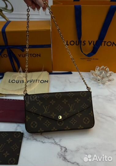Клатч louis vuitton Felicie