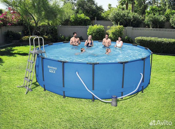 Каркасный бассейн - новый