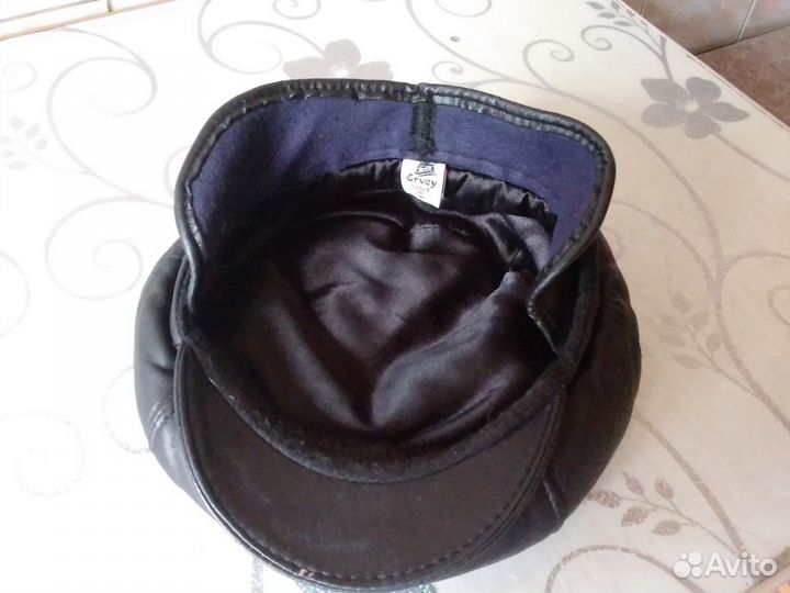 Кепка мужская есть флисовые ушки