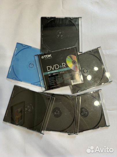 Кейсы для дисков CD DVD