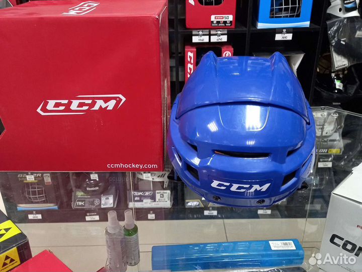 Новый шлем CCM V08 S Blu